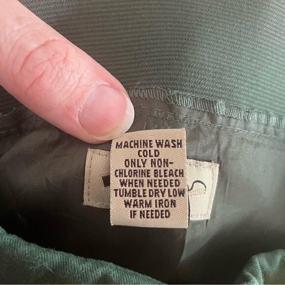 Green Anthropologie Preppy A-line Mini Skirt for Casual Wear with Pleats sz 4 - Picture 4 of 5